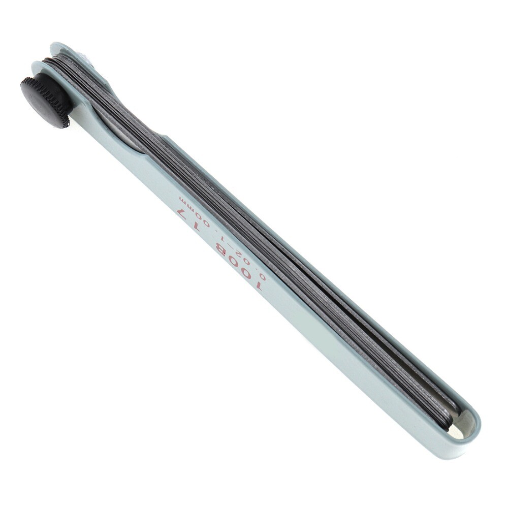 17 Blatt Fühlerlehre Abstandslehre Ventillehre Spaltmass - Foto 4