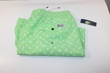 NWT Polo Ralph Lauren Swimwear Trunks Board Shorts 3XB Green 0018
