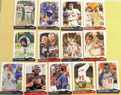 2013 Topps Opening Day Ballpark Fun Baseball Insert Singles (Pick Your Cards)