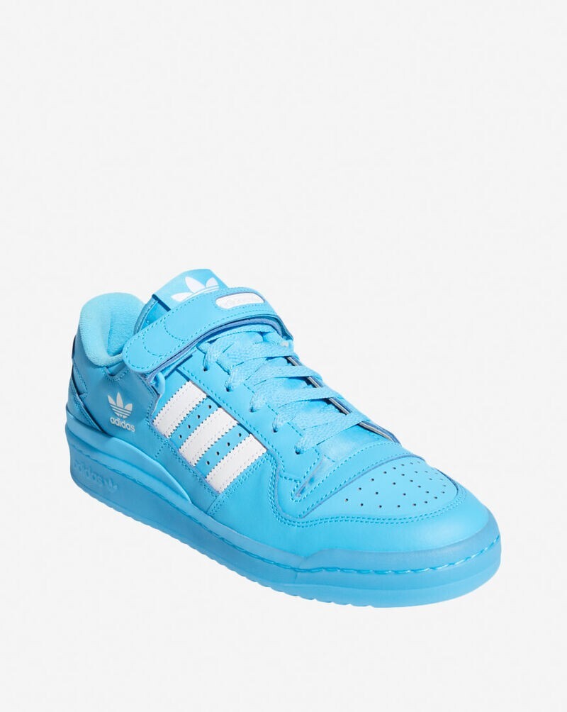 Adidas Forum Low Shoes Men Size 7.5 Blue Leather Casual Sneakers GW1614 Athletic Adidas Originals Forum Low Men main image 2