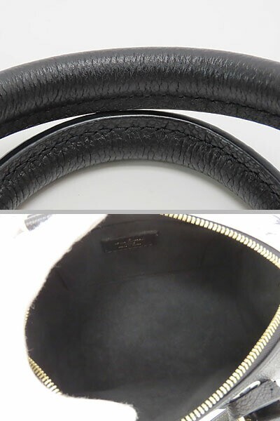 LOUIS VUITTON Speedy 20 2way Crossbody Hand Bag M46088 Black White Pink Purse LV image 8