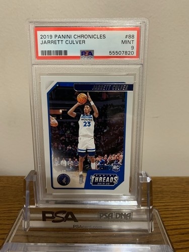 2019 Panini Chronicles Jarrett Culver Rc #88 PSA 9 MINT - Picture 3 of 12