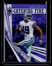 2019 Panini Phoenix Catching Fire Purple Amari Cooper 052/149 Dallas Cowboys #24