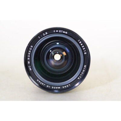 Minolta MC W.Rokkor-NL 1:2.8 F=21Mm - MC 2.8/21 Wide Angle