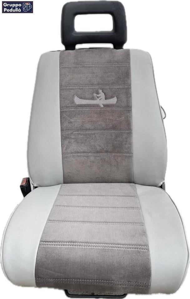 FIAT PANDA SISLEY 141 ('80-'03) - COPRISEDILI su misura ECOPELLE+VELLUTO - FJP - Immagine 3 di 4