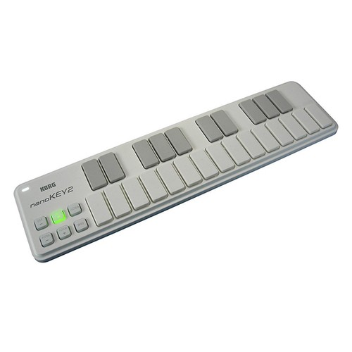 KORG USB MIDI NANOKEY2 Keyboard Controller White 100% Genuine Product - Picture 3 of 4
