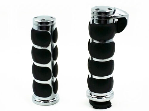 Manopole da 1 "manubrio con/Throttle Boss per Honda Shadow VTX VT ACE Magna Aero - Picture 4 of 8