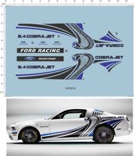 1/24 1/25 REVELL GT500 TG500KR cobra jet Racing Car Markings Water Slide Decal