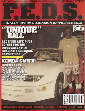 F.E.D.S. Magazine Vol 9 Issue 37 Kemba Smith Unique Hall Machine Gun Kelly Rare