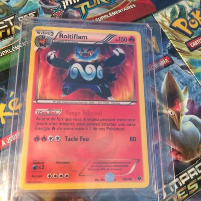 Carte Pokemon Ultra Rare Roitiflam Shiny 100 99 Noir Blanc Destinee Future Vf Ebay