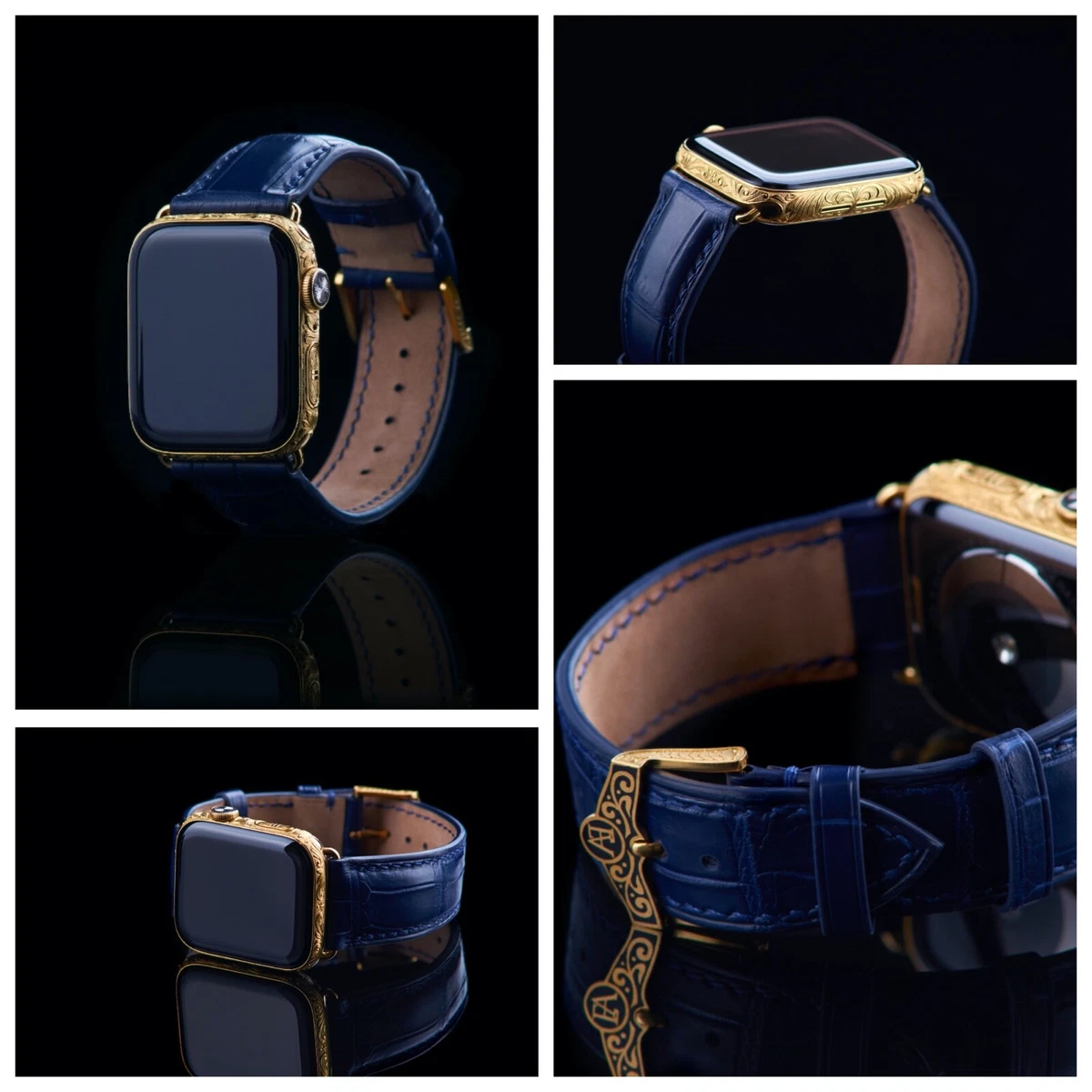 Apple Watch Series 9 45mm GPS+LTE Sapphire Glass, 24K Goldplate