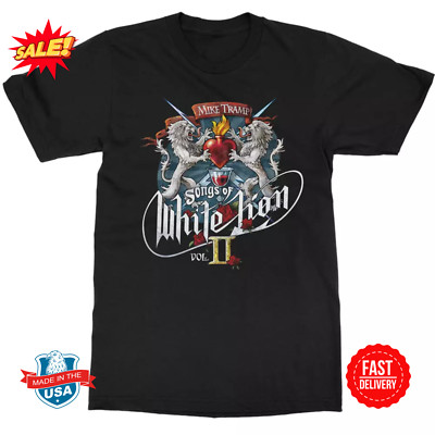 White Lion 2025 band black T-shirt