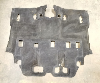 2007   2009 RANGE ROVER SPORT L320 SECOND ROW CARPET ASPEN BLACK OEM