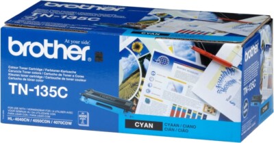 Original Brother Toner TN-135C für 4050CDN 9450CDN 9440CDN Neutrale Schachtel
