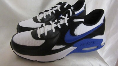MEN`S NIKE AIR MAX EXCEE SNEAKERS SIZE 8.5M NEW #FQ8738 010 BLK/BLUE/WHT