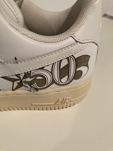 Nancy Lieberman Custom Nike Air Force One Shoe Auto Signed Autographed WNBA HOF - Picture 8 of 12
