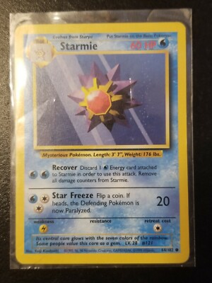 1995 Starmie pokemon card | eBay 1995 Starmie pokemon card | eBay