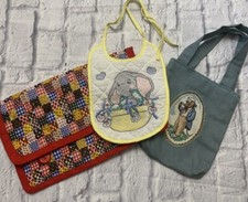 Vintage Baby Lot Handmade Bag Bib