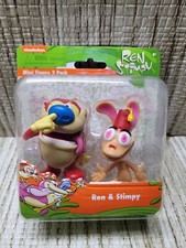 Nickelodeon Ren & Stimpy Cat Figure Set NEW