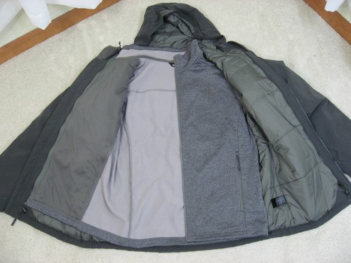 NWT NORTH FACE Canyonlands Triclimate Insulated 3-in-1 Jacket Large Asphalt Grey - Picture 6 of 12