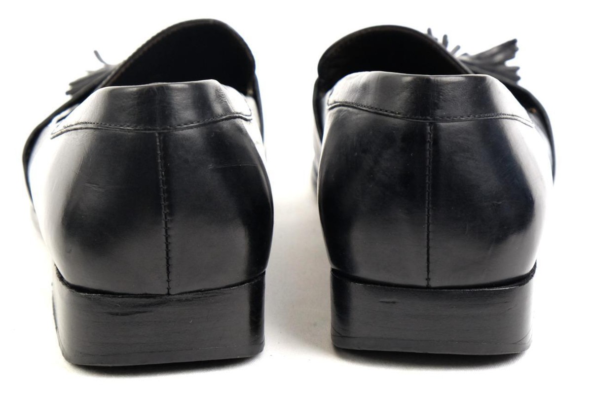 COLE HAAN City Tassel Loafers Dress Shoes Sz. 9 D Black 