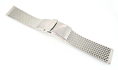 extra kräftiges Milanaise Uhrenarmband 22mm von Staib Made in Germany / 98 - Bild 5 von 8