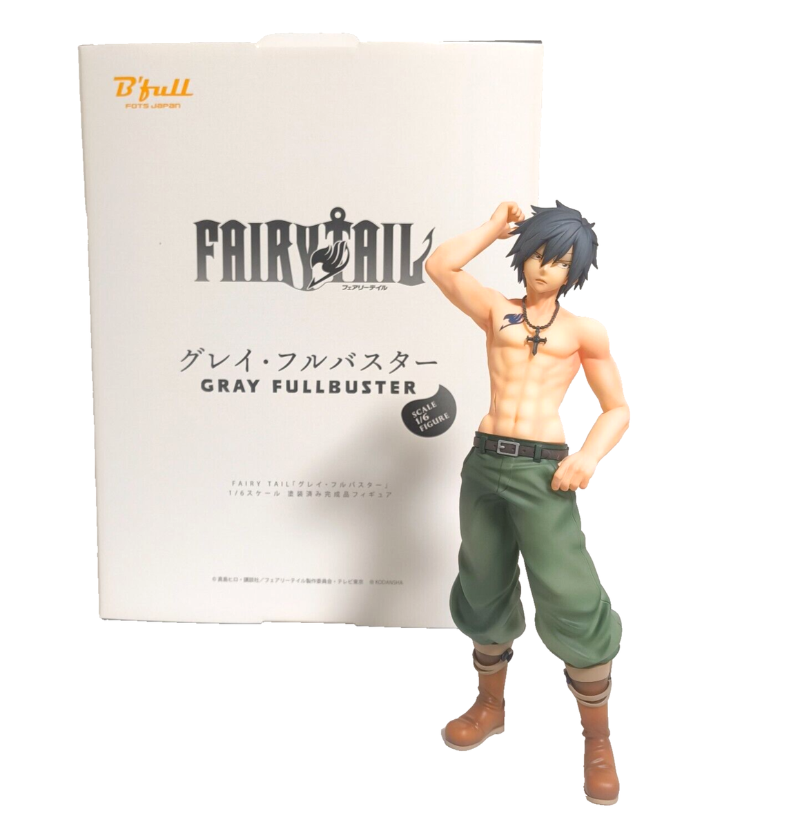 FAIRYTAIL×Bfull 1/6スケールフィギュア グレイ