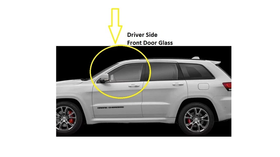 Fits 2011-2023 Dodge Durango Driver Left Side Front Door Glass Window Foto 2 de 2