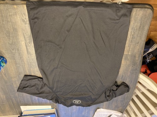 Under Armour Forest Shirt Demon Deacons Mens Small Black NWT Loose Heatgear - Picture 4 of 4