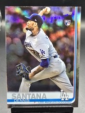 2019 Topps #95 Dennis Santana Rainbow Foil Rookie RC