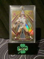 2024 Panini Phoenix Brock Purdy #18 Gold /10 SSP San Francisco 49ers