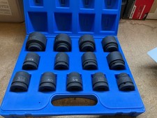 Grey Pneumatic 34 Drive 13 Piece Standard Set - 12 Point 8313