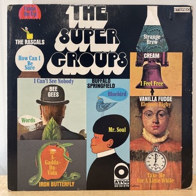 Various - The Super Groups 1969 Rock Compilation Vinyl Record