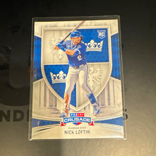 Panini 2024 Crusade Nick Loftin Kansas City Royals Rookie Card #191. rookie card picture