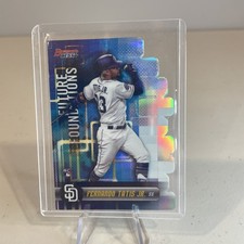 Fernando Tatis Jr RC/Die Cut 2019 Bowman's Best Future Foundations Refractor 