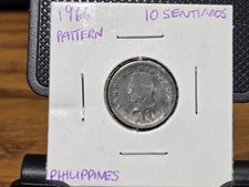 RARE! 1966 Philippines Pattern Coin 10 Centimos. 1 Seen.