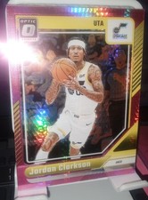 2024-25 Donruss Optic Glitter Foil Jordan Clarkson 122 Utah Jazz