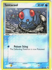 Pokemon TCG Tentacool Legend Maker 66/92 Common LP