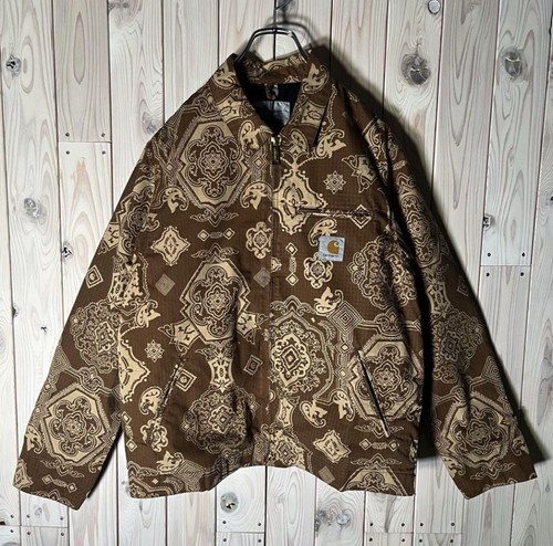 Chaqueta Carhartt WIP Paisley Columbia Detroit, M, Nueva con etiquetas - Imagen 2 de 9