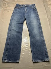 Vintage Levi  s 501 Button Fly Denim Jeans Mens 30x30 2006