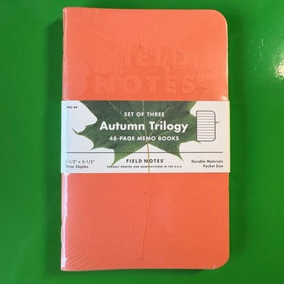 Field Notes Autumn Trilogy FNC-44 Fall 2019 New & Sealed