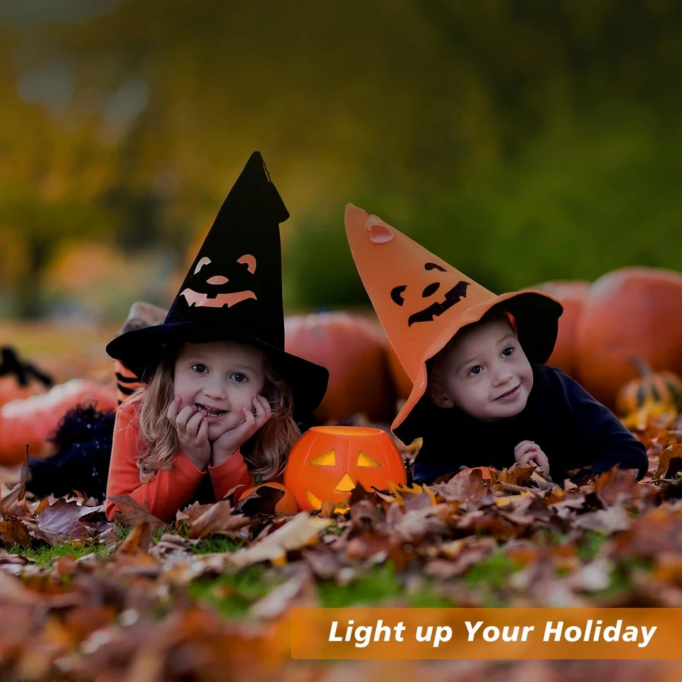 C7 Accessory Cord with 4 LED Night Light Bulbs and E12 Socket, White - Image 2 of 4