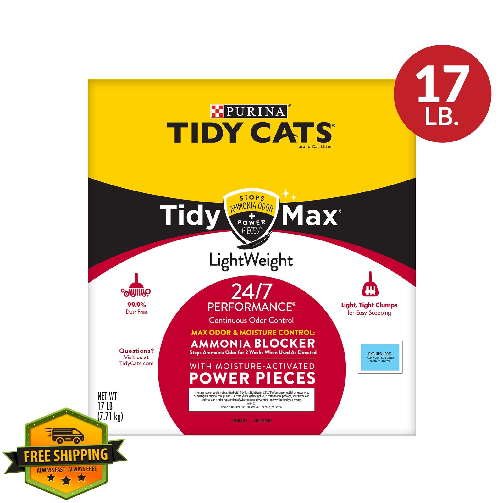 Purina Tidy Cats Lightweight Clumping Litter 17 lb Box