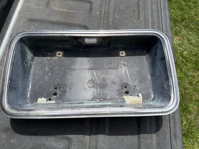 1978 1987 Chevrolet El Camino GMC Caballero OEM Replacement Licence Plate Pocket