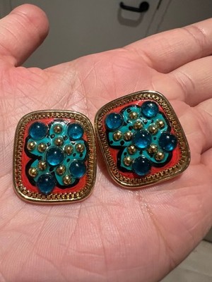 Michal Golan Vintage Clipped On Earrings