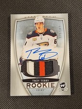 2018-19 The Cup Troy Terry Rookie Patch Auto /249