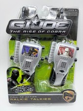 GI Joe Rise of Cobra Call to Action Walkie Talkies Set, New Sealed 2008