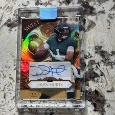🔥 2024 Jalen Hurts Premium Edition 1/1 Auto “Sweet” Edition 💎 no reserve!