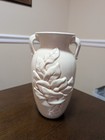 Vintage Redwing Flowered Art Deco Design 9" Vase #1218 Red Wing USA — photo 1