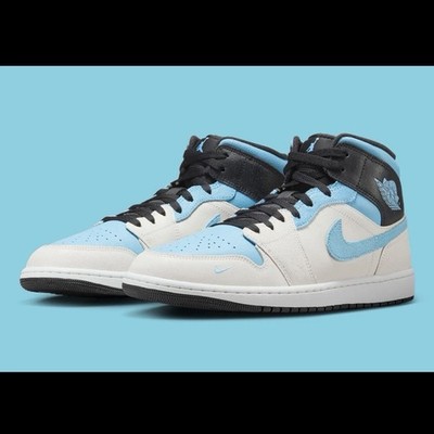 Nike Air Jordan 1 Mid SE Blue Chill Men s Size 10 Sneaker IM6567-121 NBY